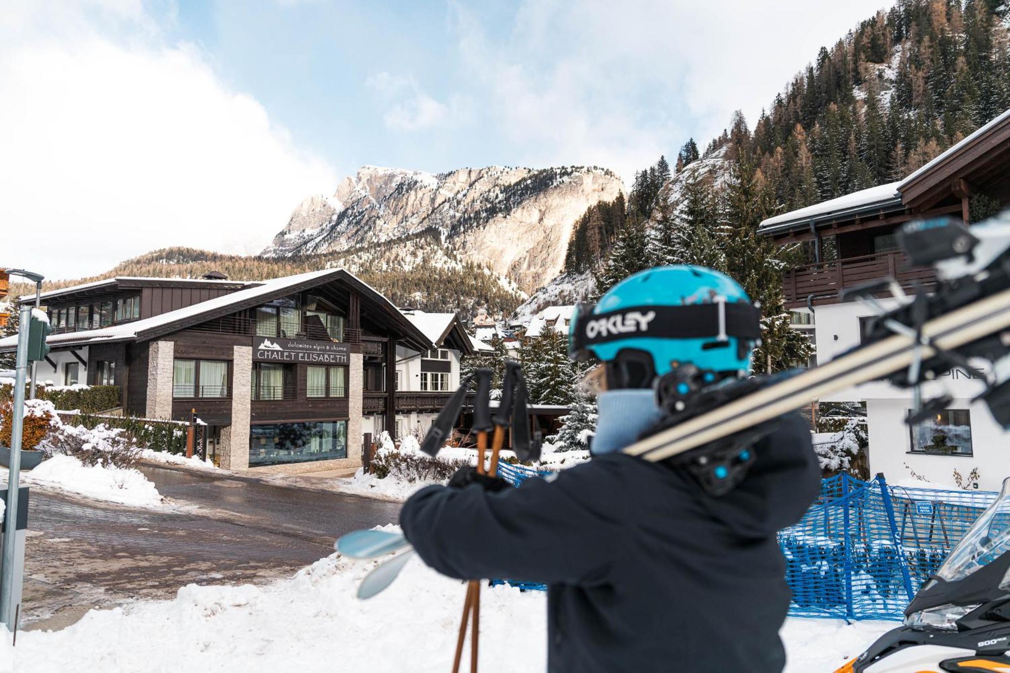 Chalet Elisabeth Dolomites Alpin & Charme Сельва-ді-Валь-Гардена Екстер'єр фото